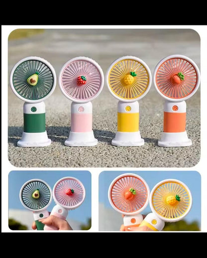 Portable Mini Hand Fan with USB Rechargeable Battery– Compact, Lightweight, and Powerful for Home, Office & Travel